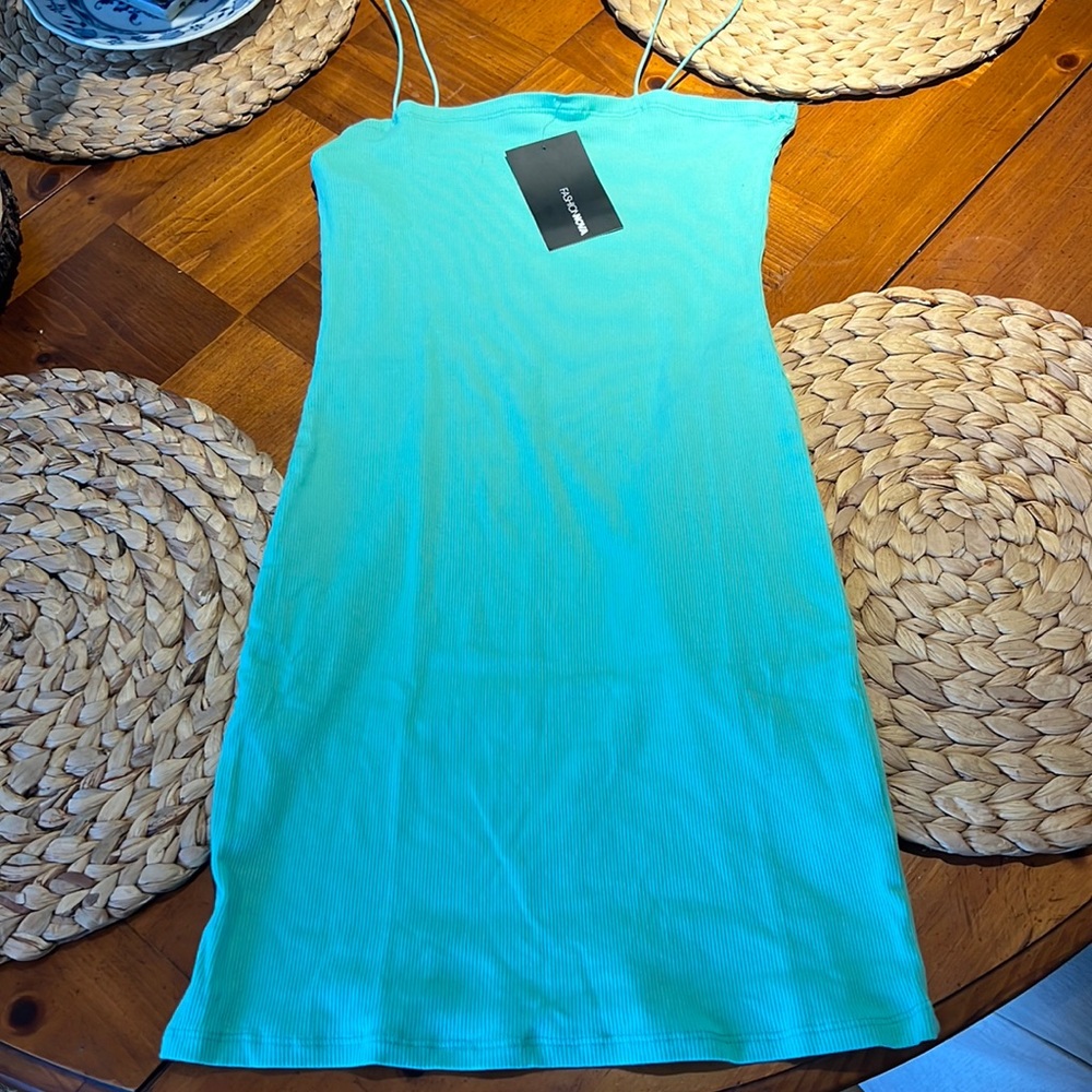 NWT Fashion nova spaghetti strap tank dress